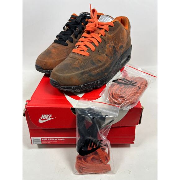Nike Air Max 90 Mars Landing M7 W8.5 CD0920-600 Stone Magma Orange - Picture 1 of 15